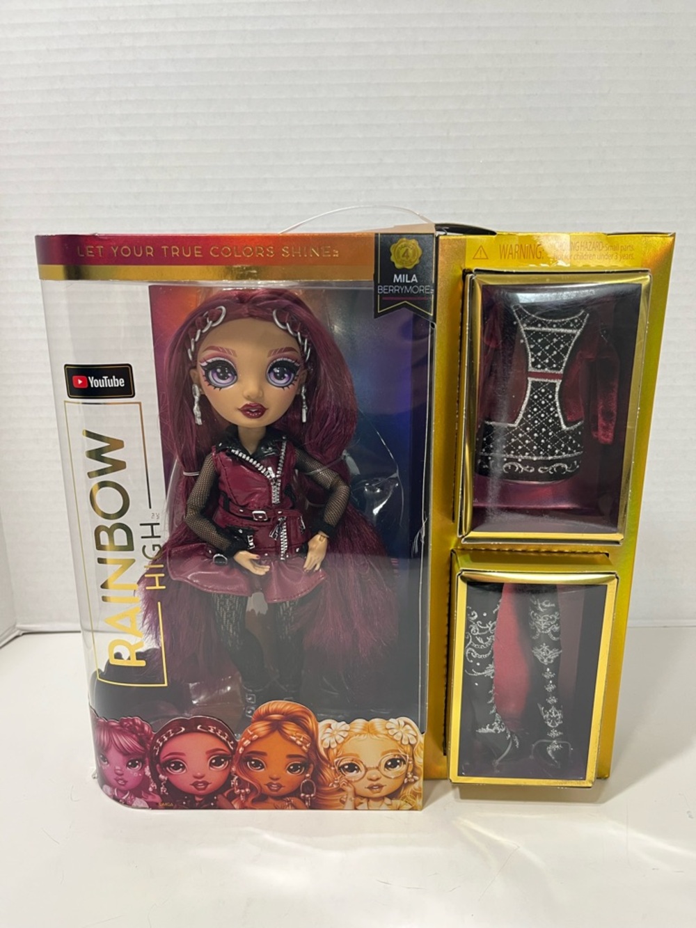 RAINBOW HIGH Doll Mila Berrymore series 4 NWT NRFB MGA 2022
